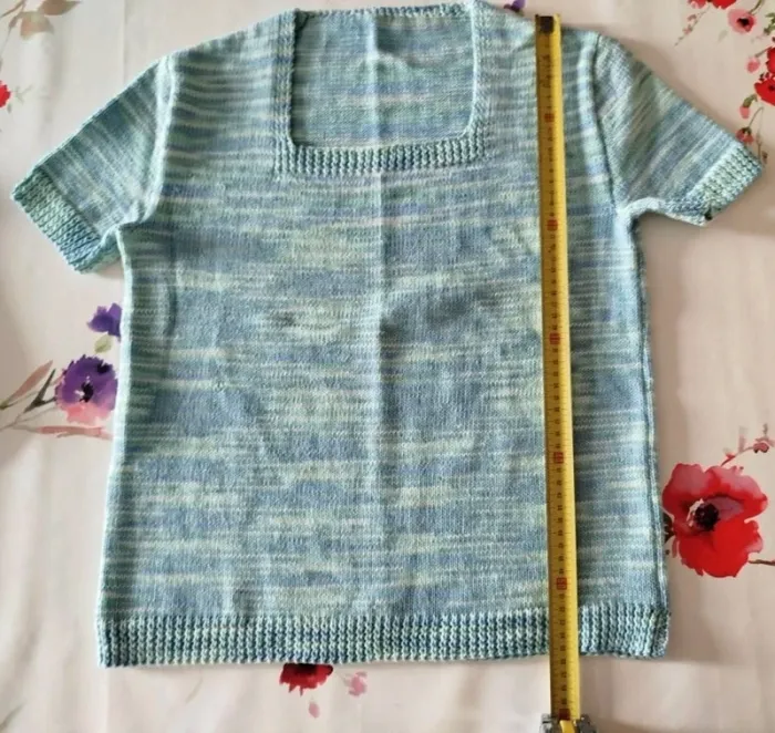 Pull et gilet tricotés main multicolores - photo numéro 6