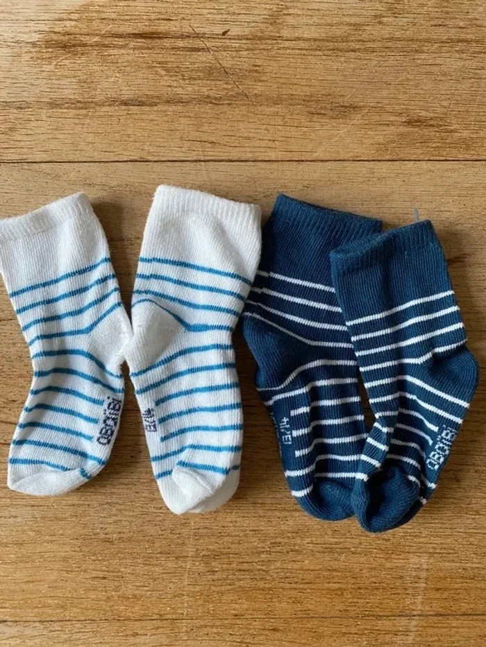 Lot paires chaussettes Okaïdi