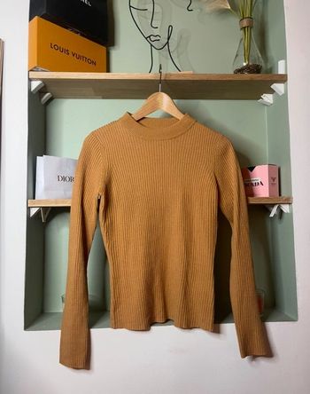 Pull marron hiver vintage