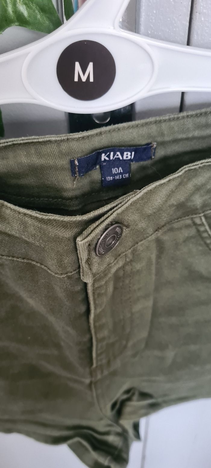 Short kaki fille - photo numéro 3