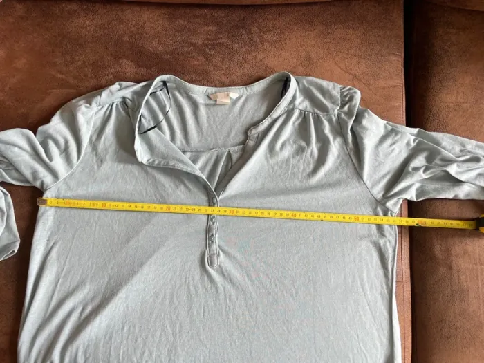 Tunique H&M taille L bleu clair - photo numéro 6