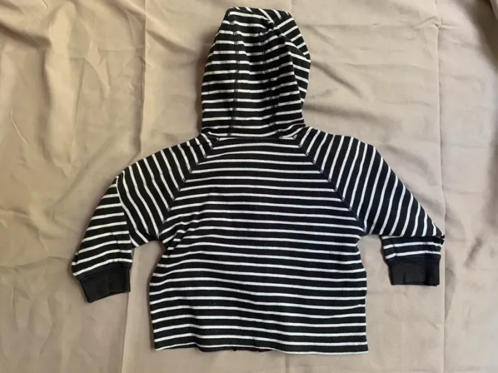 Gilet veste marinière Petit Bateau 3 ans - photo numéro 3