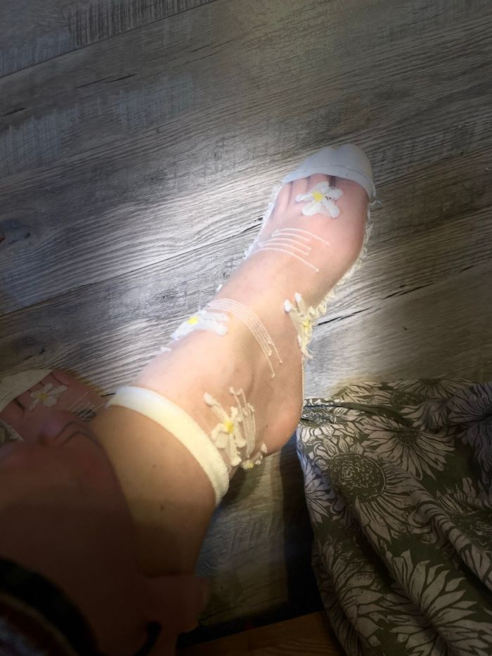 Chaussette transparente t39 - photo numéro 2