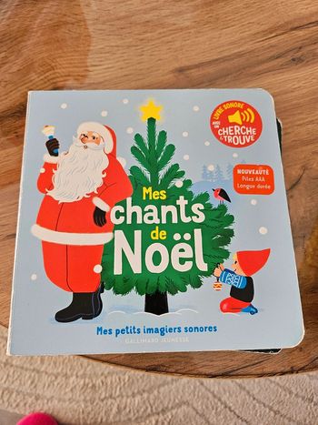 Livre sonore Mes chants de Noël