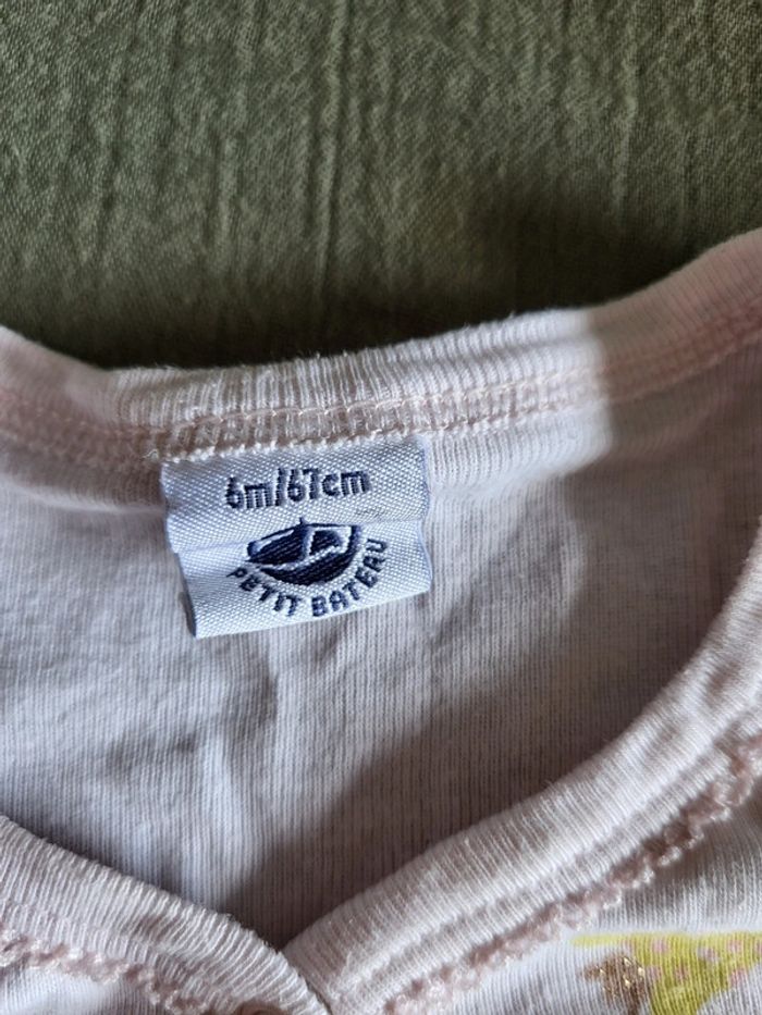 Lot affaires petit bateau fille 6 mois été - photo numéro 9