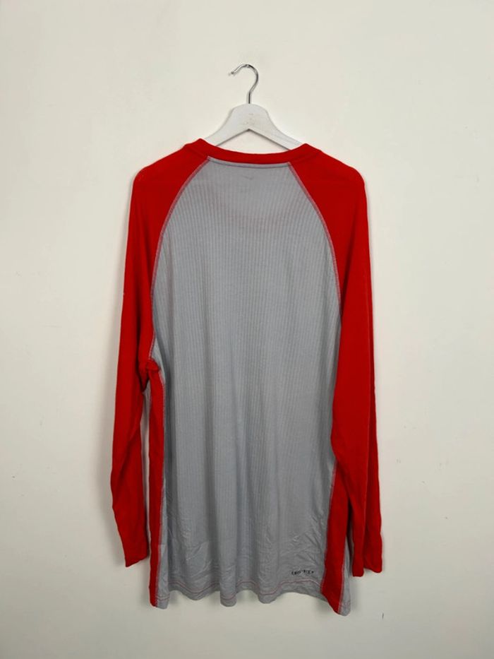 T-shirt Nike Gris/Rouge Homme XXXL | Très Bon État | Casual Sportwear | TN34 - photo numéro 2