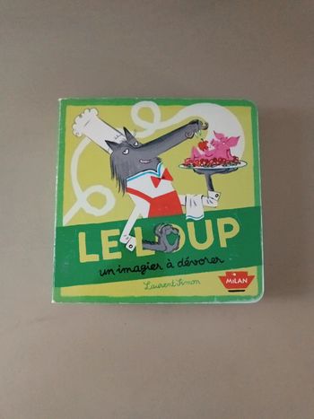 Le loup un imagier dévoré 49 pages de Laurent Simon