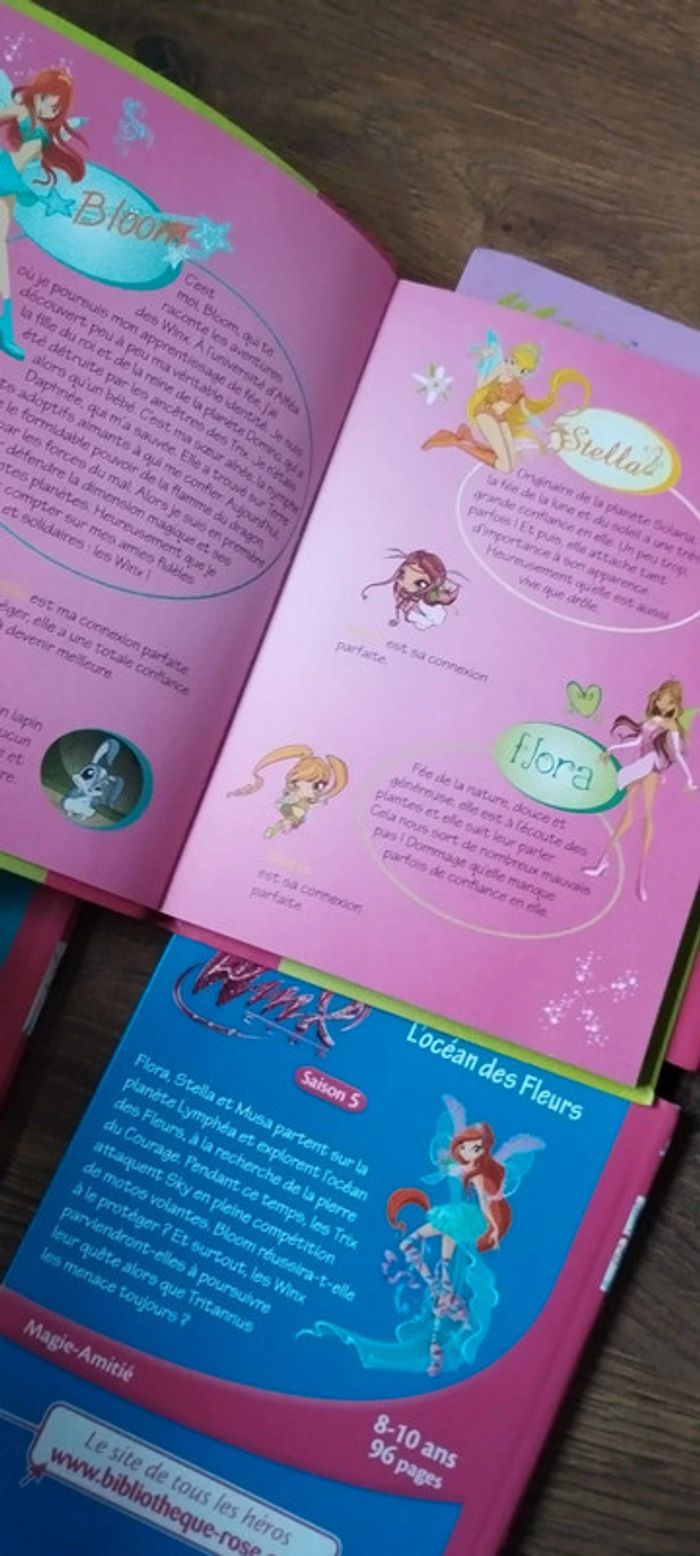 Winx club bibliothèque Rose - photo numéro 3