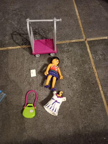 Playmobil portant à vêtements 4792