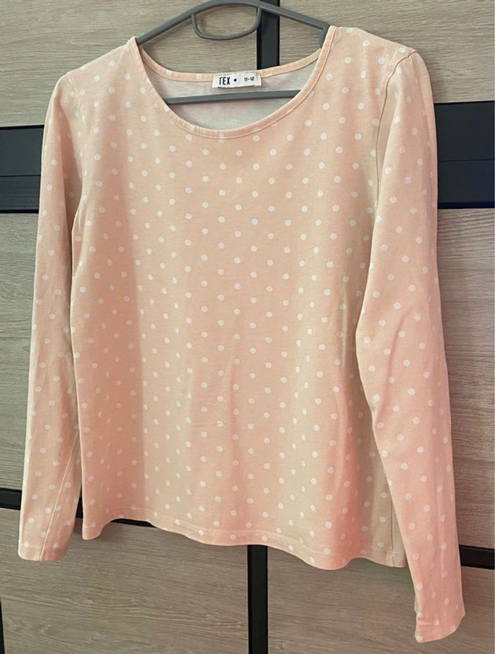T-shirt Tex manches longues Taille 11/12 ans - photo numéro 4