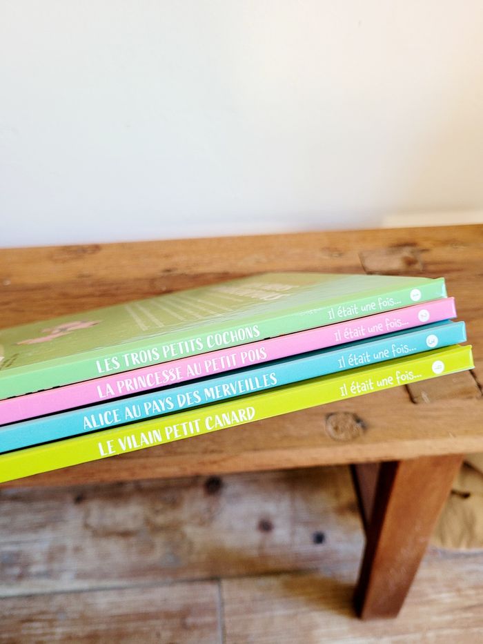 Lot de 4 livres "Il était une fois" Ballon - photo numéro 2