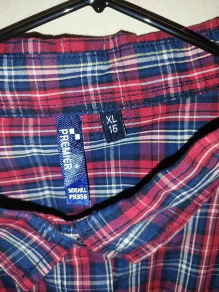 Chemise carrelé femme - photo numéro 3