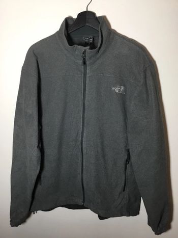 Veste polaire type softshell pour homme The North Face gris foncé taille L 056