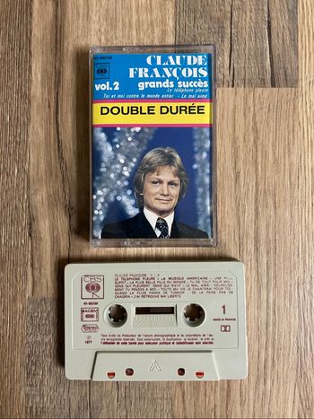 Cassette audio-Claude François-Grands succès-Volume 2