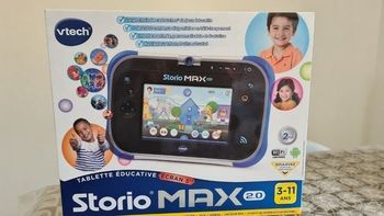 VTECH Storio MAX 2.0 Tablette Éducative Bleu.