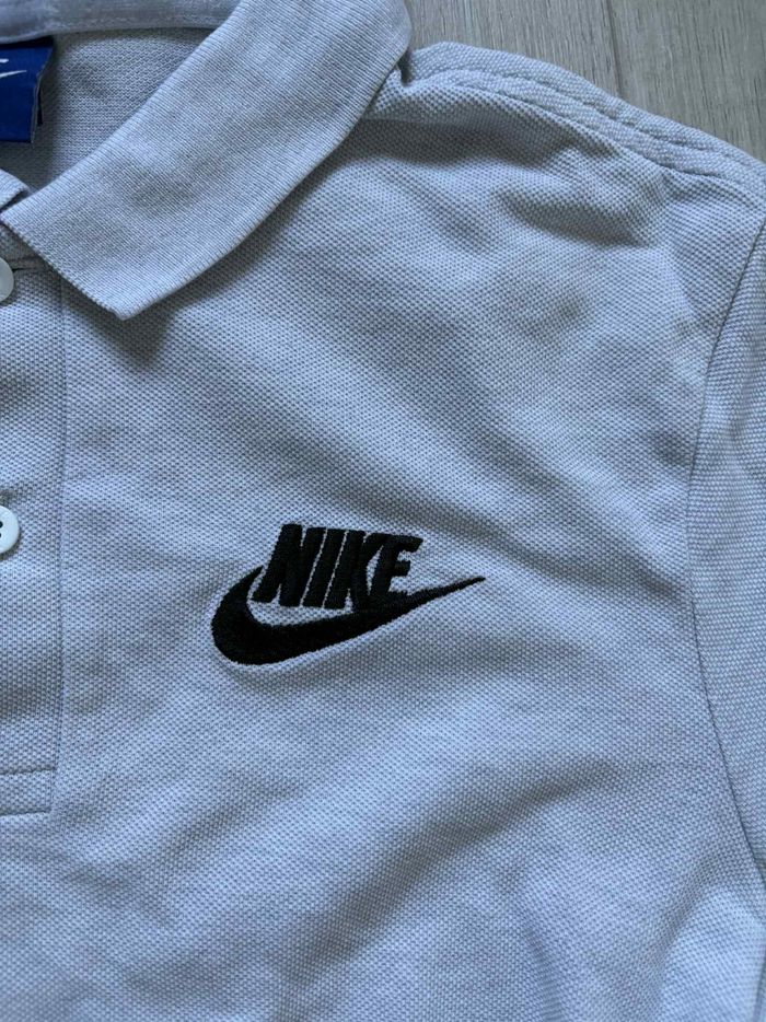 Polo manche courte gris noir Nike S - photo numéro 5