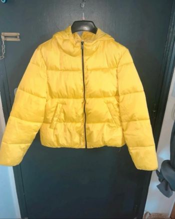 Doudoune jaune