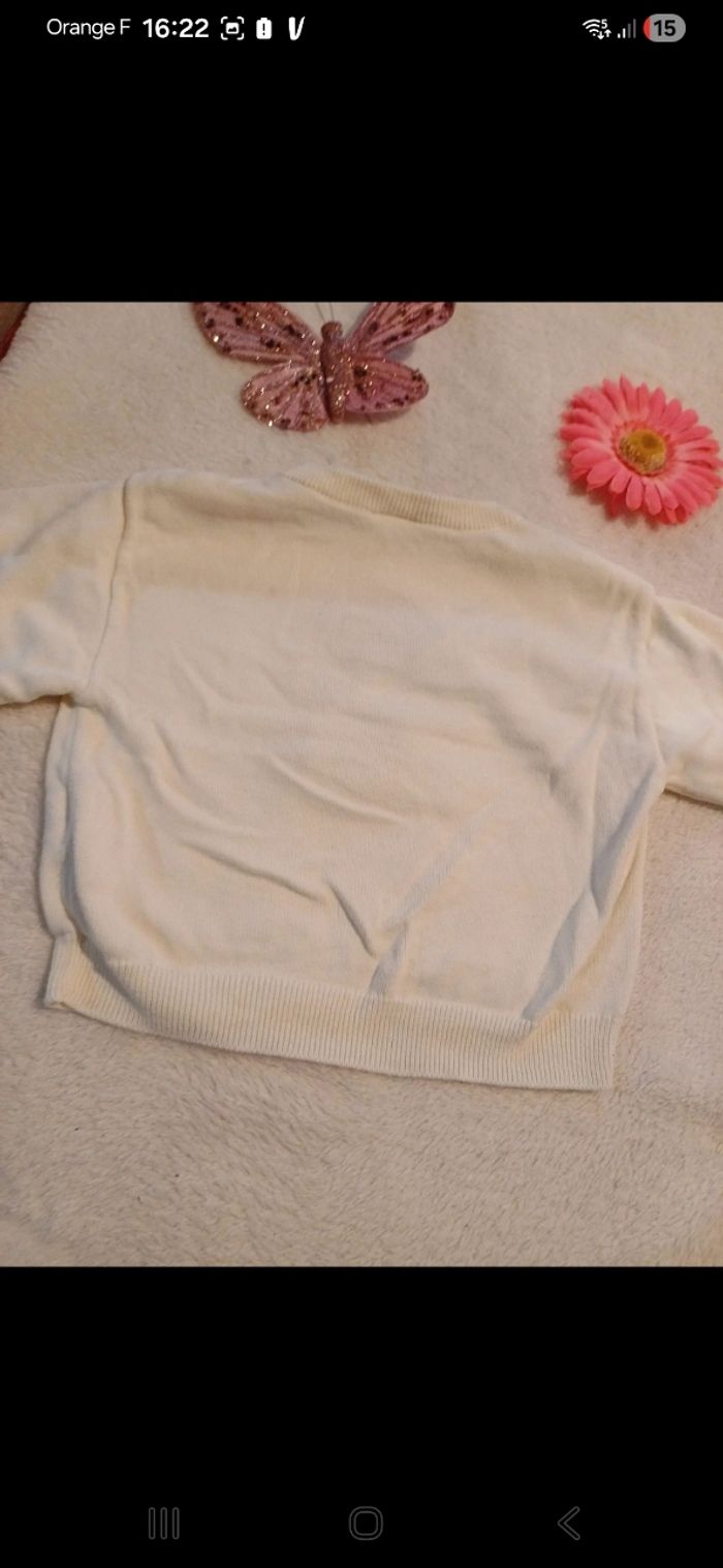 Pull bébé taille 6 mois - photo numéro 3
