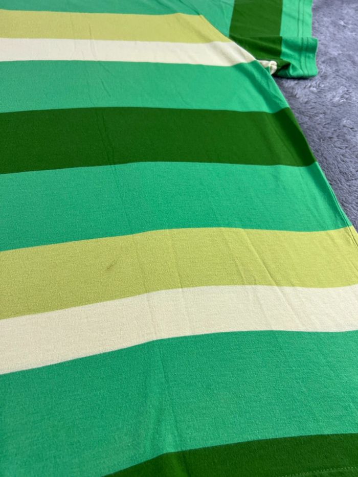 Polo rayé Puma vert et jaune – Taille XXL - photo numéro 15