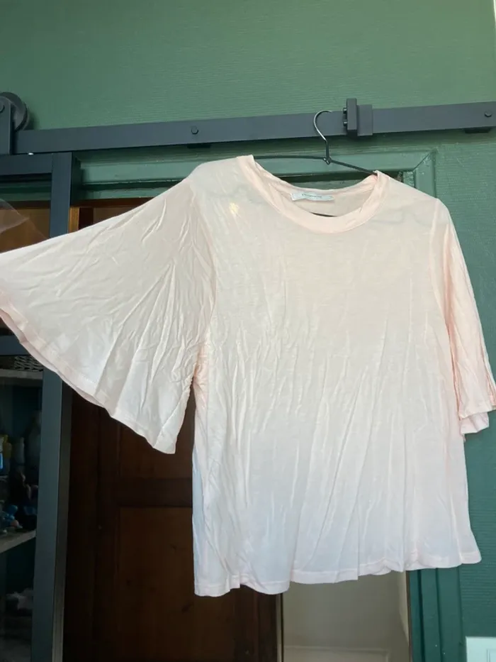 T-shirt manche large