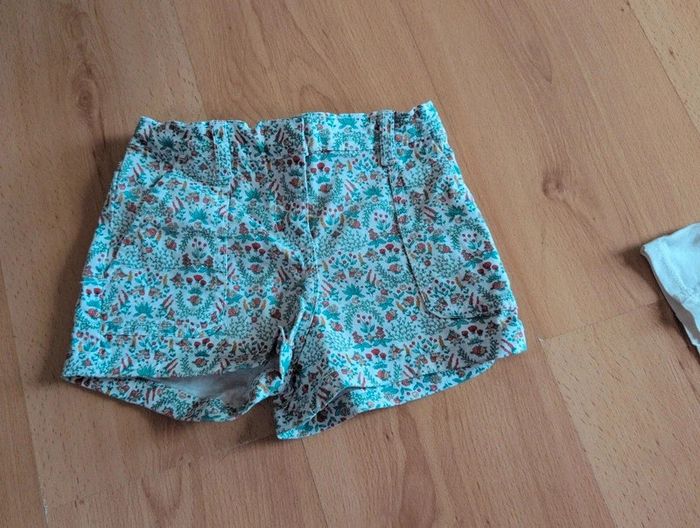 Ensemble short et t-shirt fleuris fille 104 cm Sergent Major - photo numéro 4