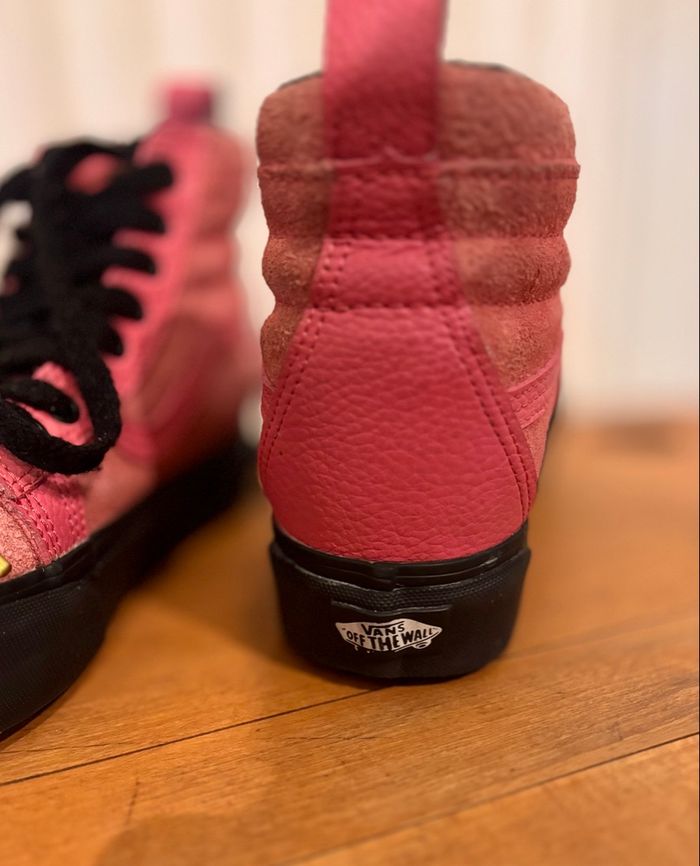 🔥 Vans Sk8-Hi montantes rose & noir – Pointure 37 (UK 4.5 / US 5.5) - photo numéro 3
