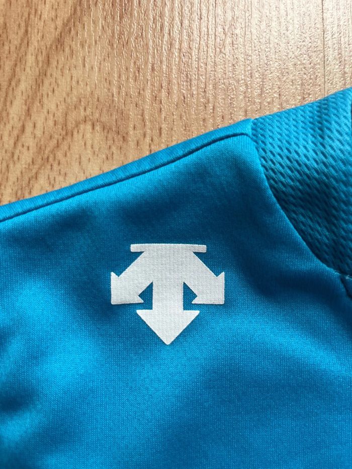 T-shirt technique Focus AG2R la mondiale/M/bleu turquoise/bon état - photo numéro 3