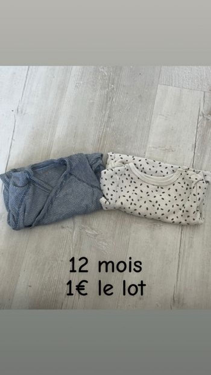 Lot bodies manches courtes