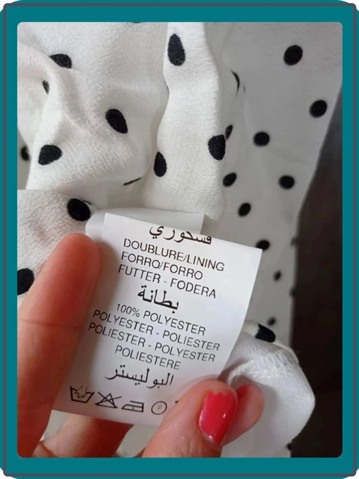 Robe à pois La Fée Maraboutée taille 40 - photo numéro 6