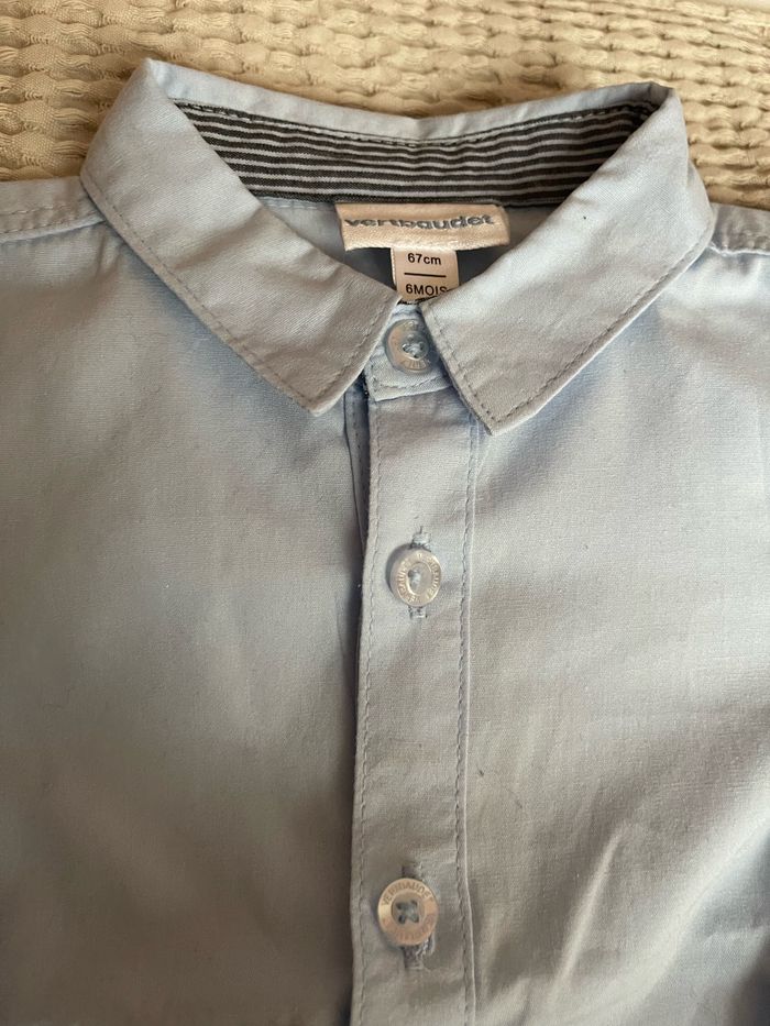 Lot chemise garçon et t shirt 6 mois - photo numéro 2
