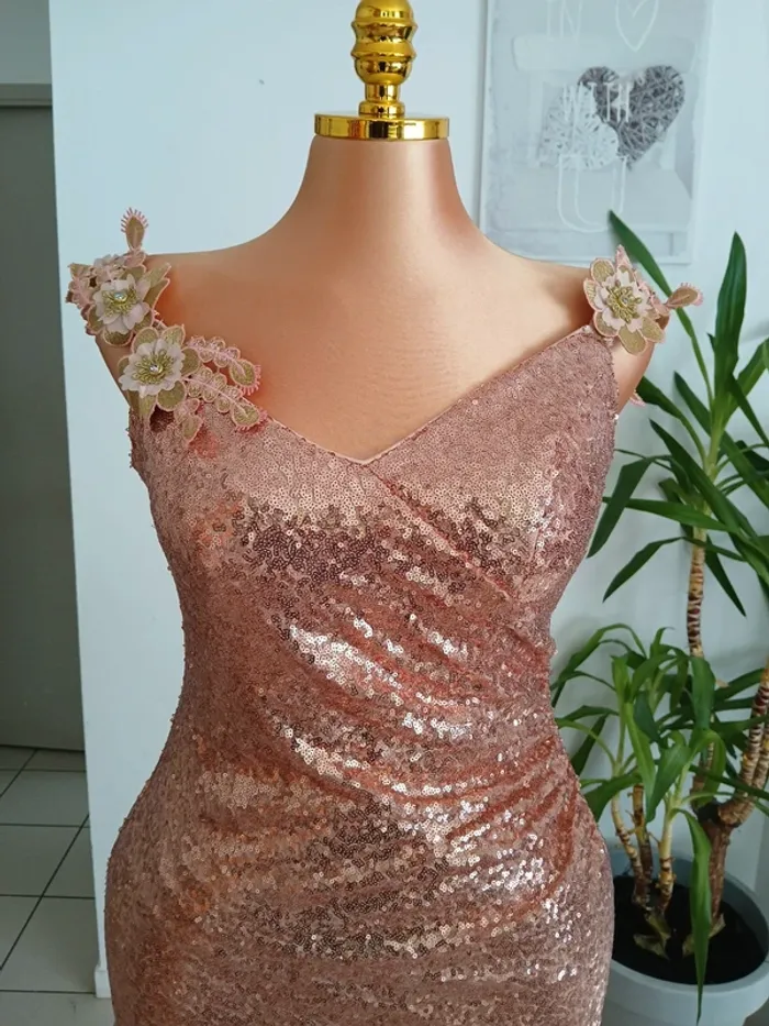 Robe de Cérémonie Mariée Taille L🌿💝 - photo numéro 14