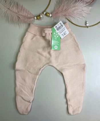 Pantalon bébé fille - neuf - Obaïbi - Taille 6 mois