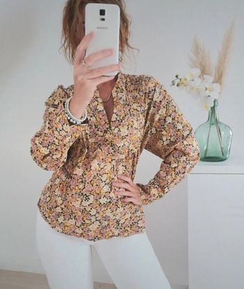 Blouse Mango 100 % coton taille 36