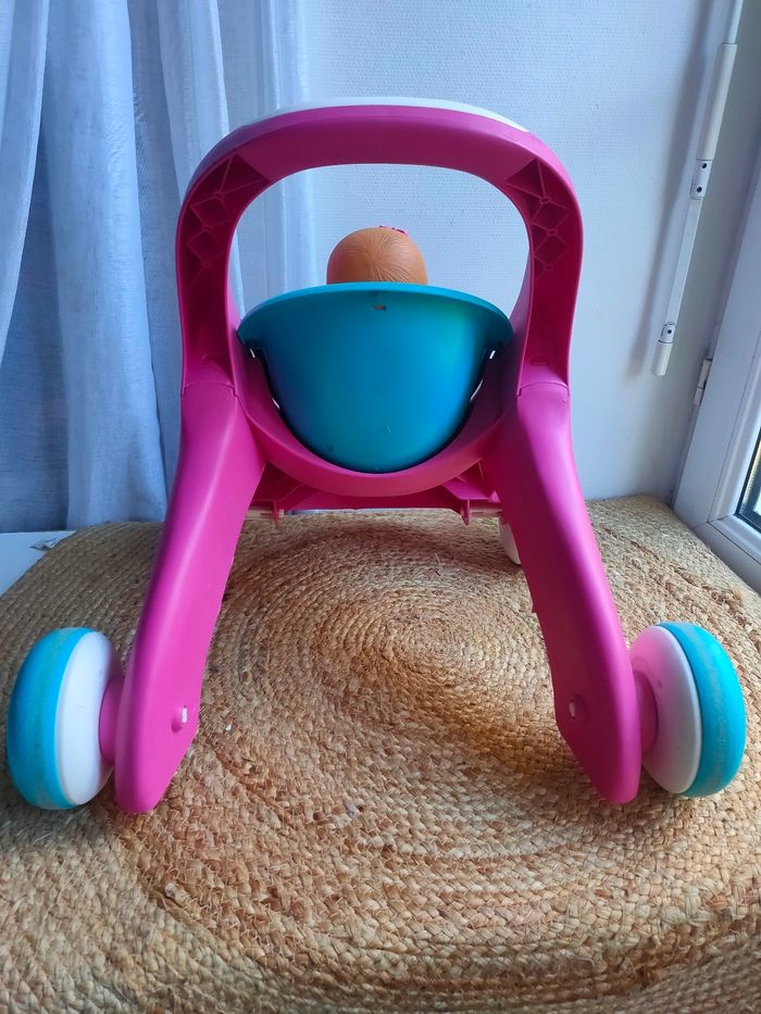 Poussette Minikiss Baby Walker Smoby - photo numéro 3