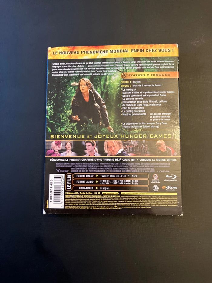 Blu Ray. Hunger Games - photo numéro 2
