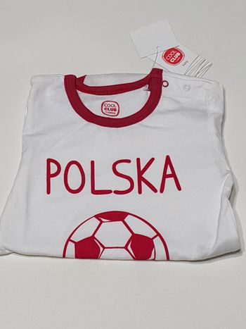 Body blanc neuf avec étiquettes 18/24 mois