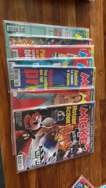 Lot magazines le journal de Mickey