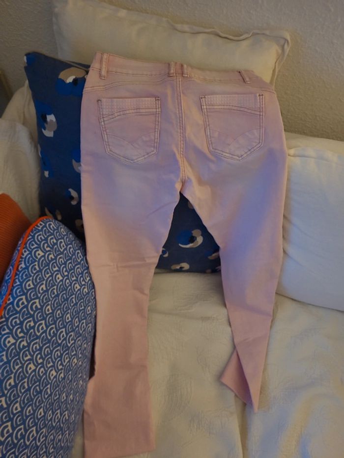 Jeans rose claire t.38 - photo numéro 3