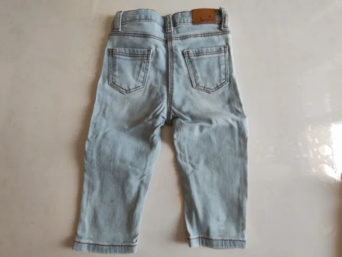 Lot pantalon 12 mois jean jogging - photo numéro 6