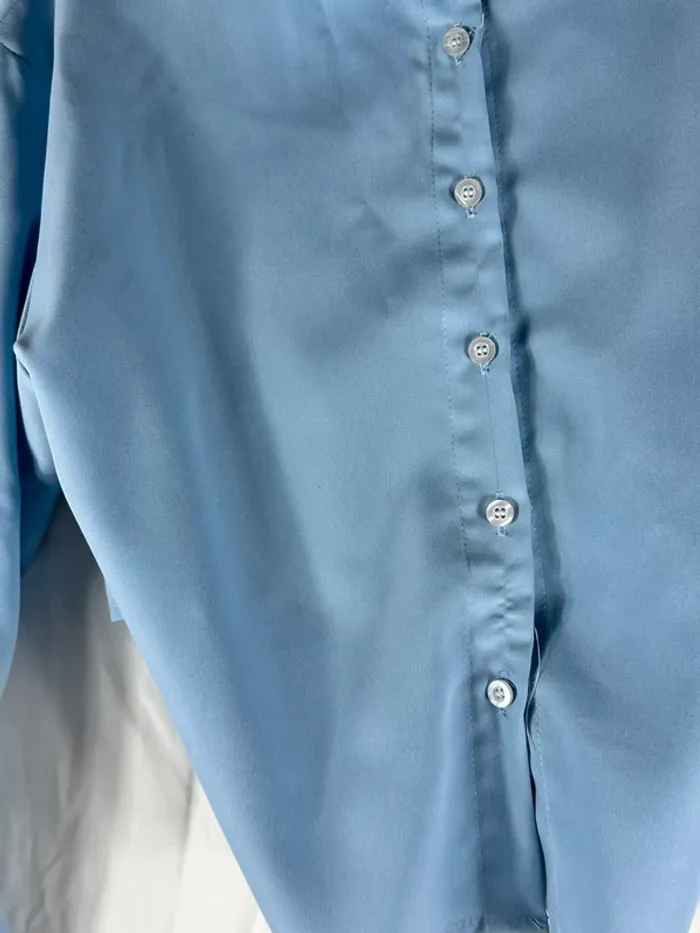 Chemise cintrée bleu YesStyle - photo numéro 2