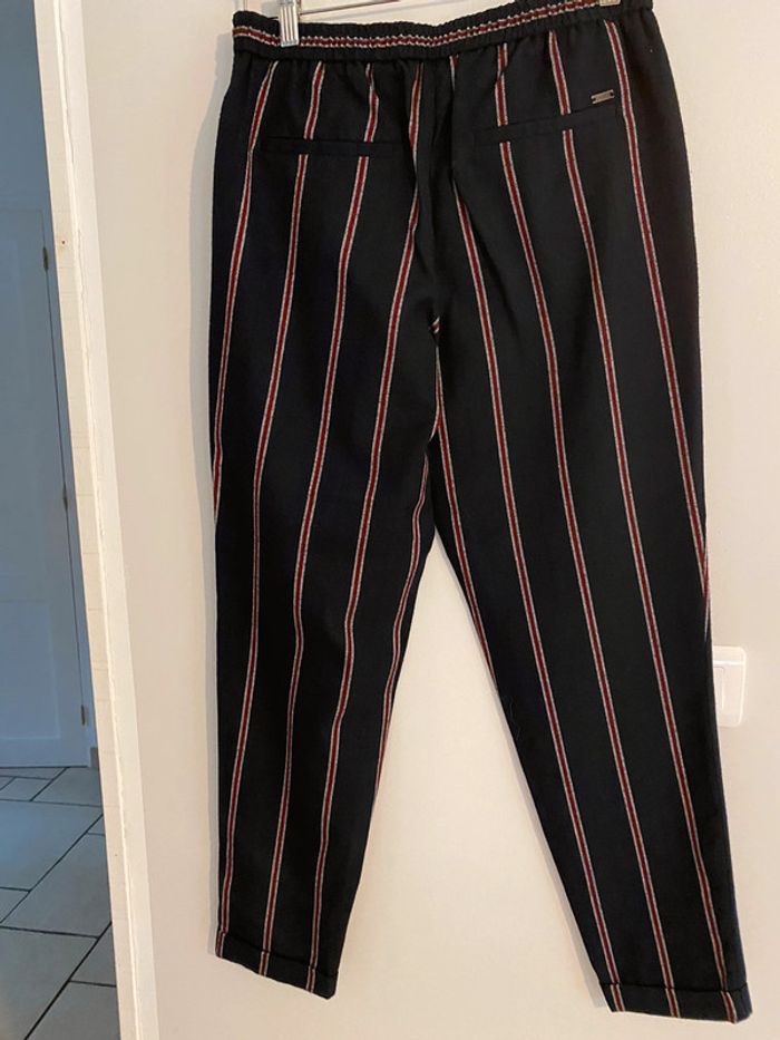 Pantalon rayé marine Esprit - photo numéro 4