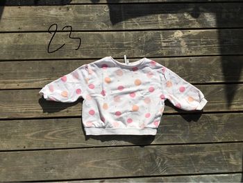 Pull à pois