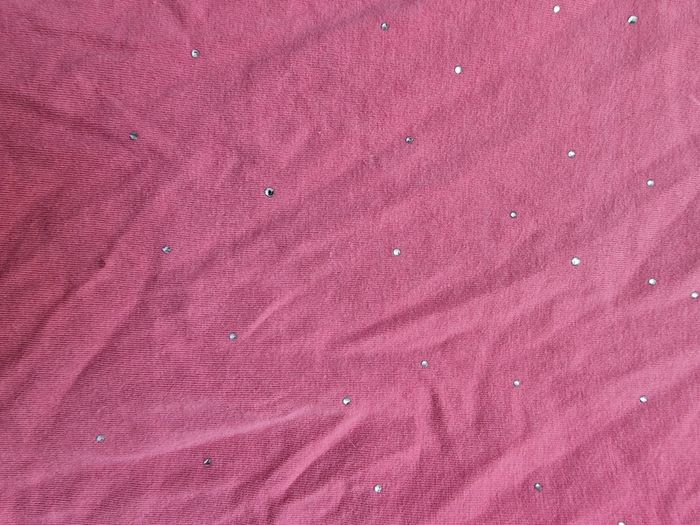 Tee shirt manche courte rose strass 6 ans - photo numéro 2