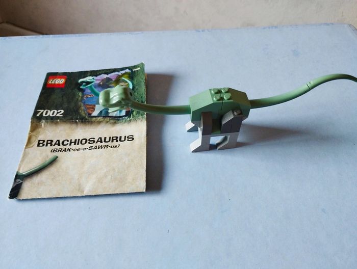 Lego 7002 brachiosaure vintage - photo numéro 3