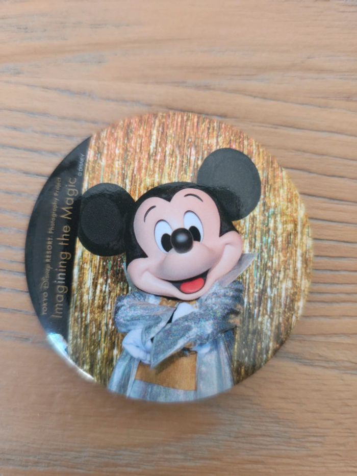 Mickey badge tokyo disney resort
