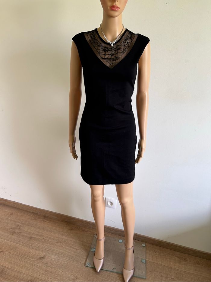 Robe noire sans manches Morgan taille S excellent état - photo numéro 3