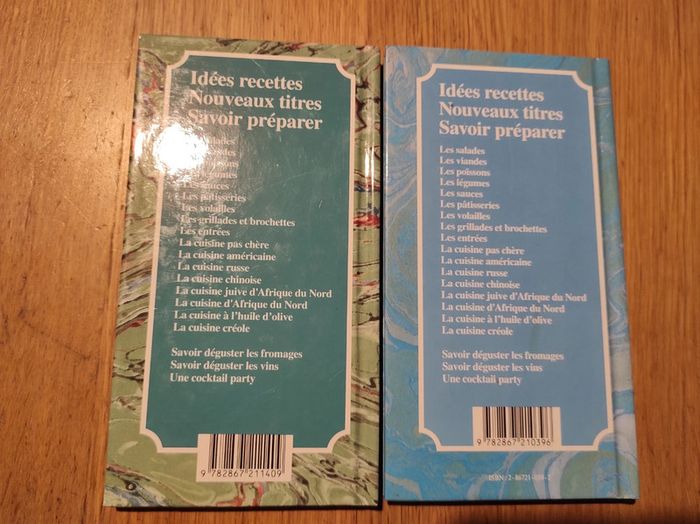 Lot de 2 livres de cuisines - photo numéro 2
