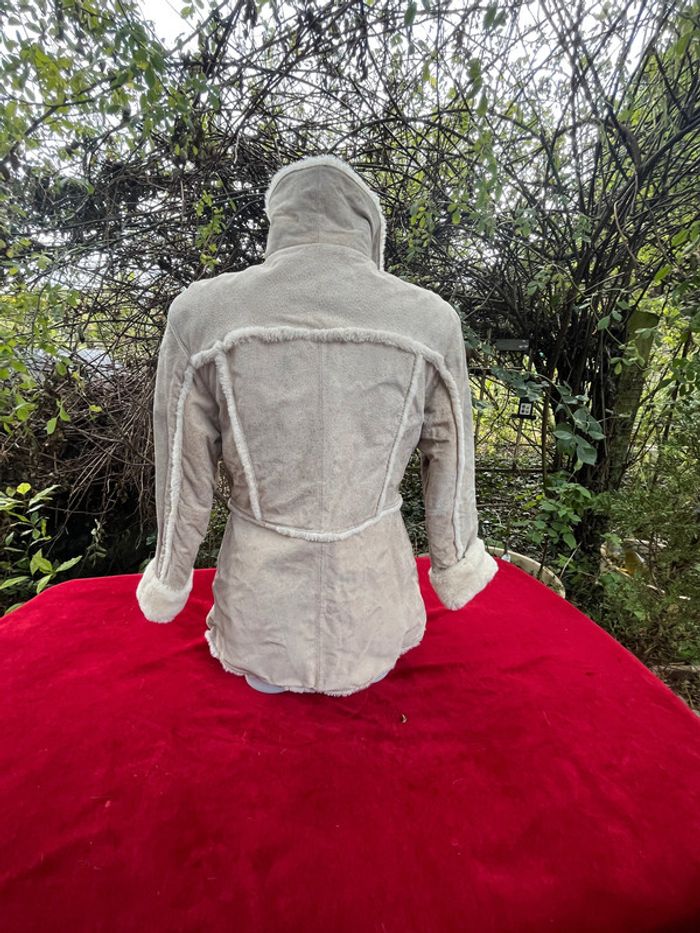 Veste vintage fausse peau retournée – KIABI Casual – Taille 38/40 - photo numéro 6