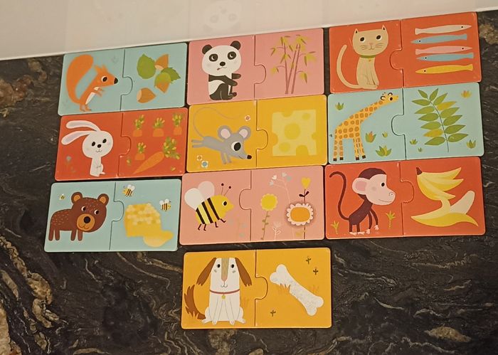 Puzzle duo À table Djeco - photo numéro 3