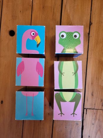 Cubes animaux
